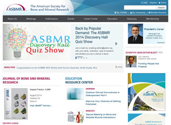 American Society for Bone and Mineral Research