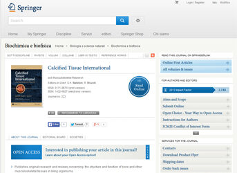 Calcified Tissue International