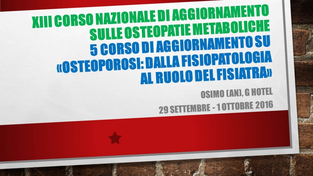 Osteoporosi Osimo