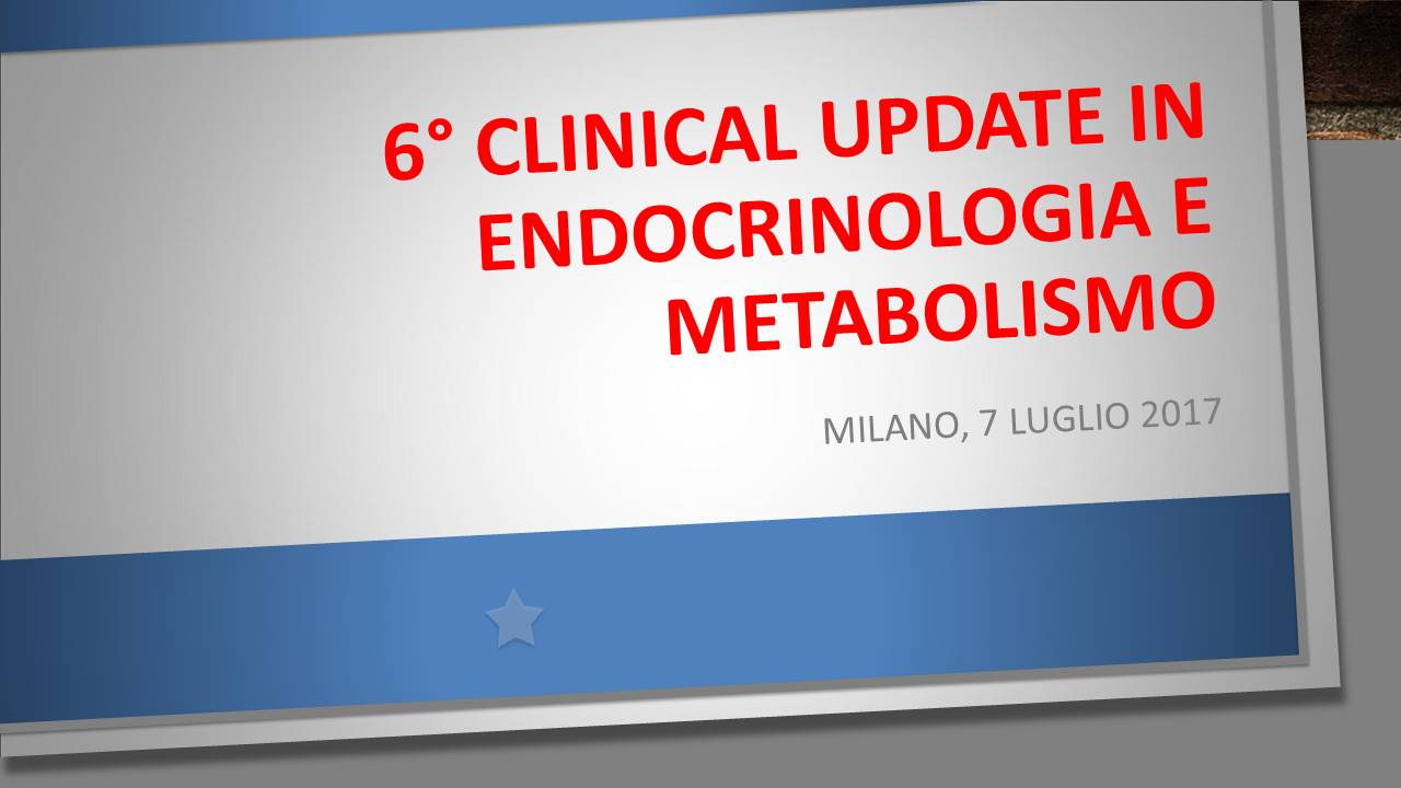 6° Clinical Update in Endocrinologia e Metabolismo