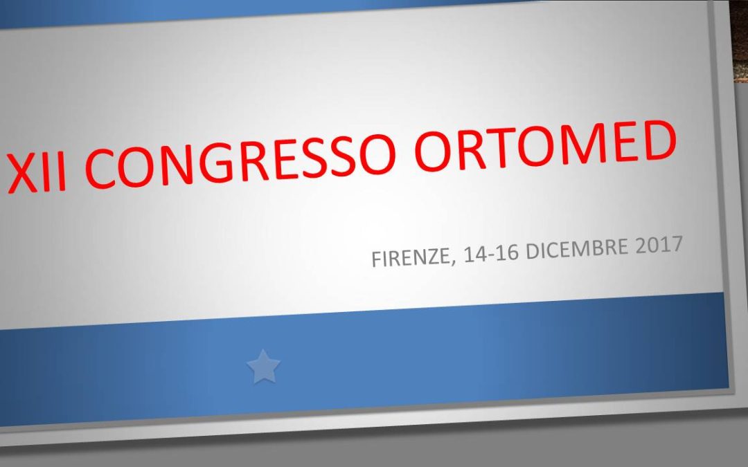 XII CONGRESSO ORTOMED