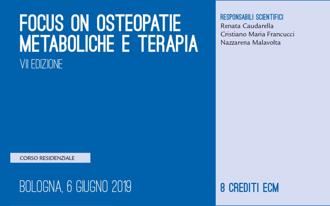 Focus on Osteopatie Metaboliche e Terapia