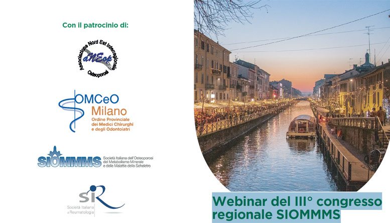Webinar del III° congresso regionale SIOMMMS