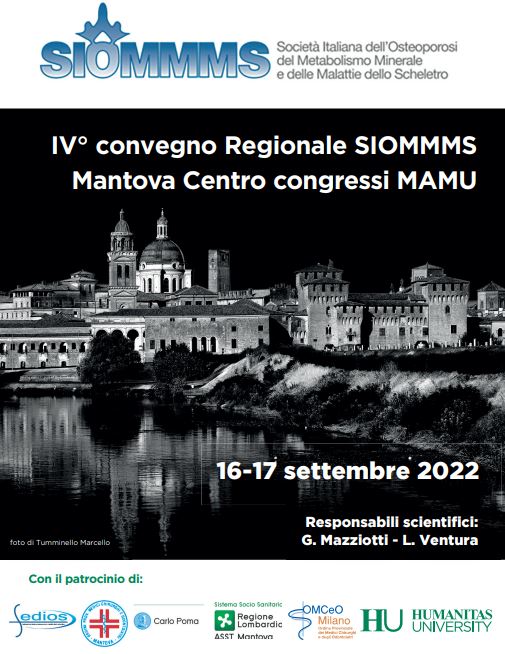 IV° convegno Regionale Lombardia SIOMMMS