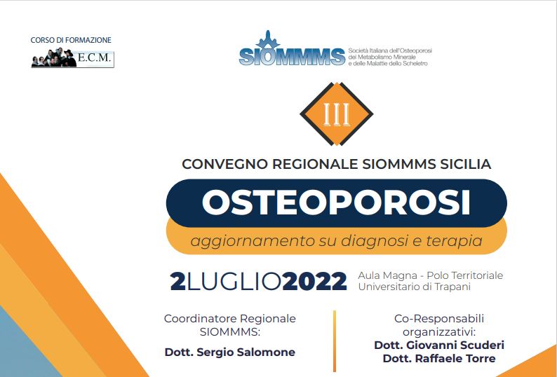 Convegno Regionale SIOMMMS Sicilia