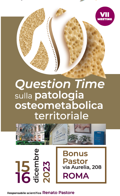 Question Time sulla patologia osteometabolica territoriale