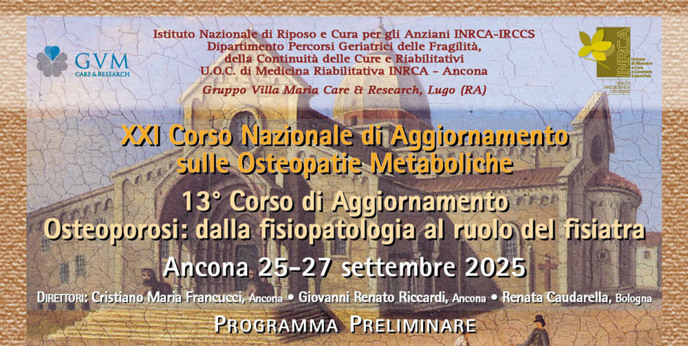 13° Corso Nazionale di Aggiornamento sulle Osteopatie Metaboliche