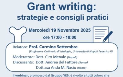 Webinar “Grant writing: strategie e consigli pratici”