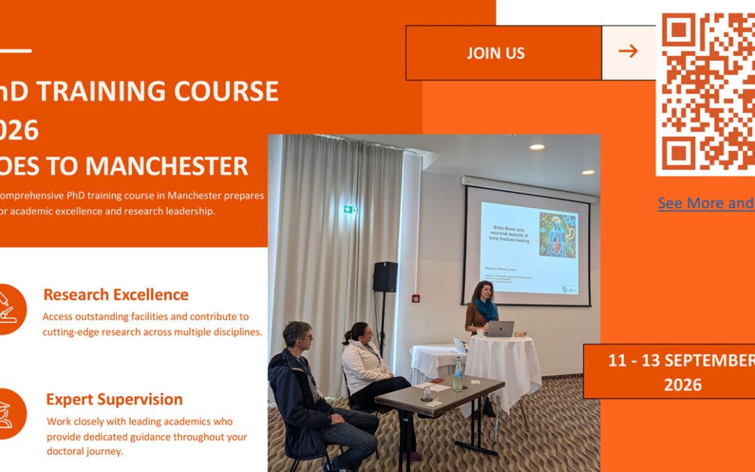 PhD Training Course 2026 – Goes to Manchester