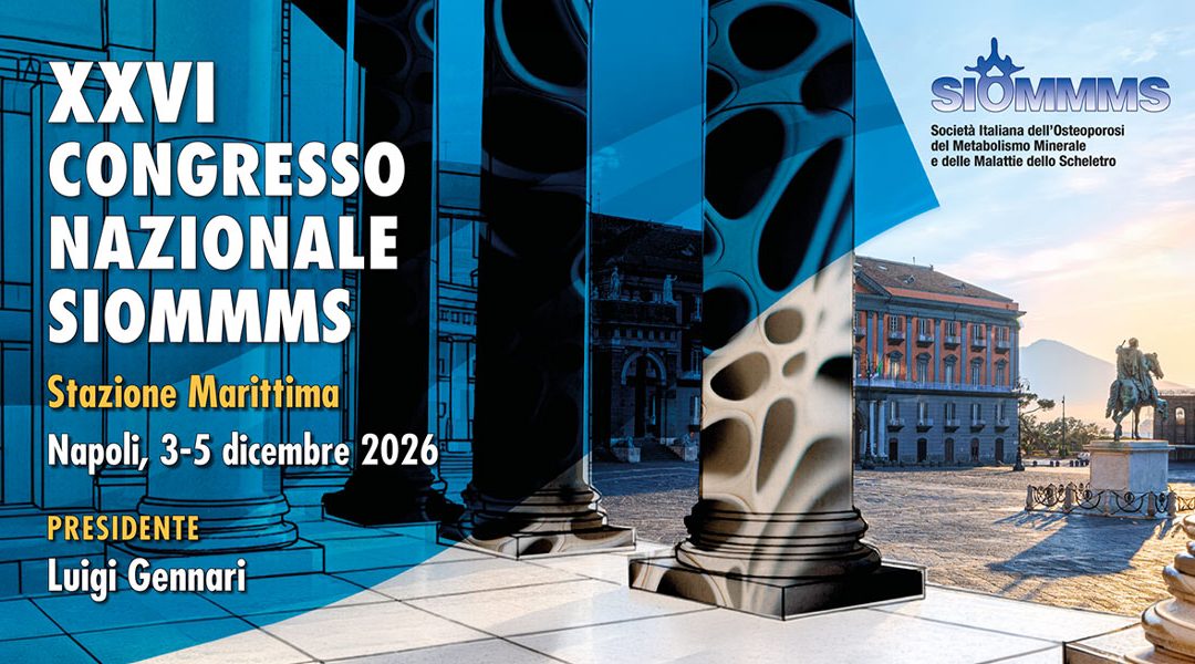 XXVI Congresso Nazionale SIOMMMS 2026 – Napoli, 3-5 dicembre 2026